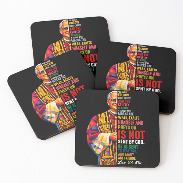 Item preview, Pope Christian Faith Quote Against Cruel Rulers Design designed and sold by margamPagenberg.