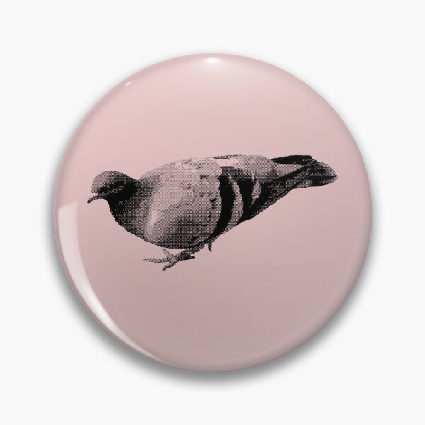 Item preview, Charlene the pigeon (black) designed and sold by BlackSwanArt.