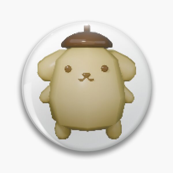 Item preview, 3D Pixel Pompompurin designed and sold by MrEmily9.