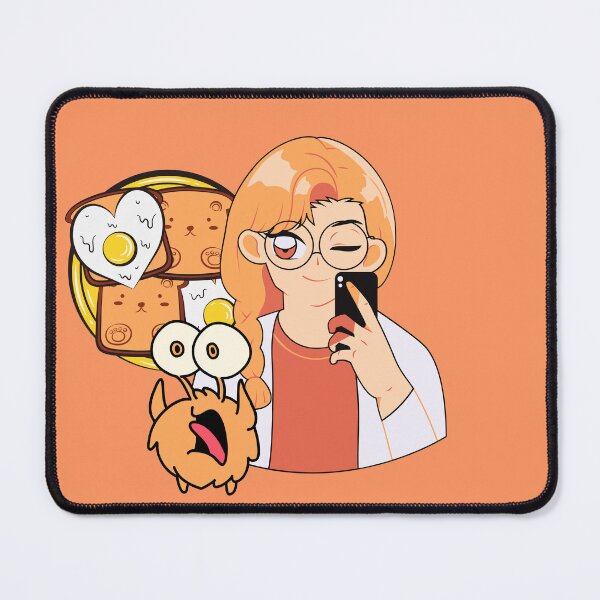 Item preview, Breakfast Selfie with Kawaii Pet Monster designed and sold by Kanniax.