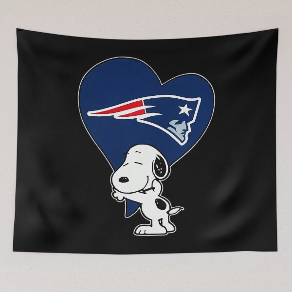 Item preview, Snoopy New England Patriots designed and sold by Morphologiona.