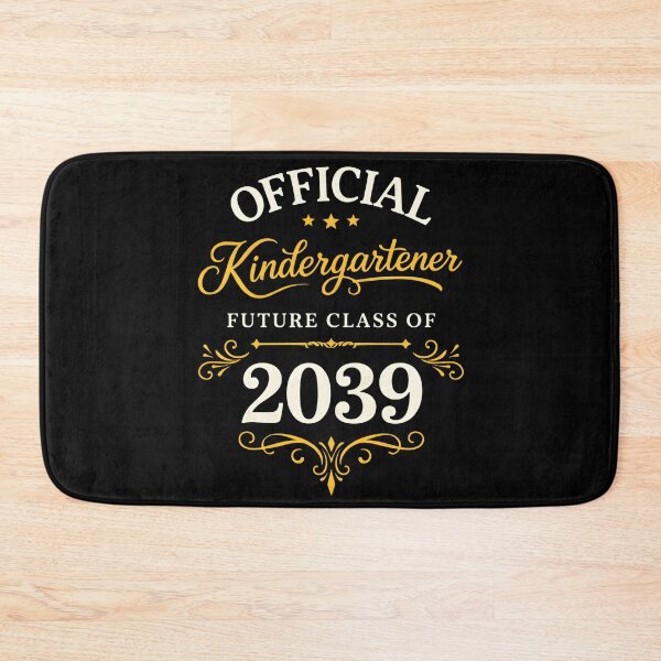 Item preview, Official Kindergartener Future Class of 2039 Decor First DaT-Shirt, Kindergarten Shirt, Back to School Tee, Kids Gift  designed and sold by THREE LITTLE BEANS.