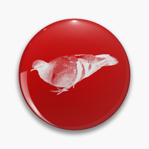 Item preview, Charlene the pigeon (white) designed and sold by BlackSwanArt.