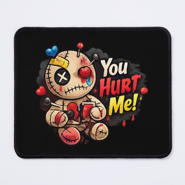Item preview, You Hurt Me - Emotional Voodoo Doll Dark Humor Art designed and sold by myforestfog.