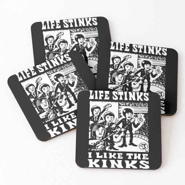 Item preview,  Life Stinks I Like The Kinks designed and sold by blackhaven.