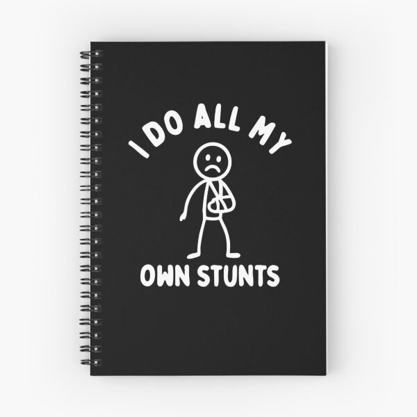 Item preview, I Do All My Own Stunts Funny Broken Bones  designed and sold by dal-koz-ar.