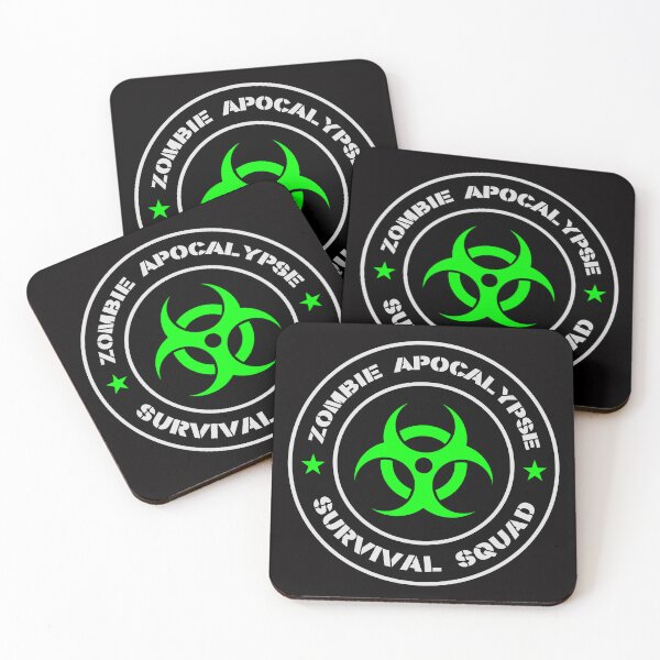 Item preview, Zombie Apocalypse Survivor Squad Biohazard Design designed and sold by ElectroSphere46.