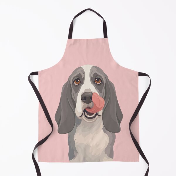 Item preview, Basset Hound Licking Nose Art designed and sold by BrownHorse90s.
