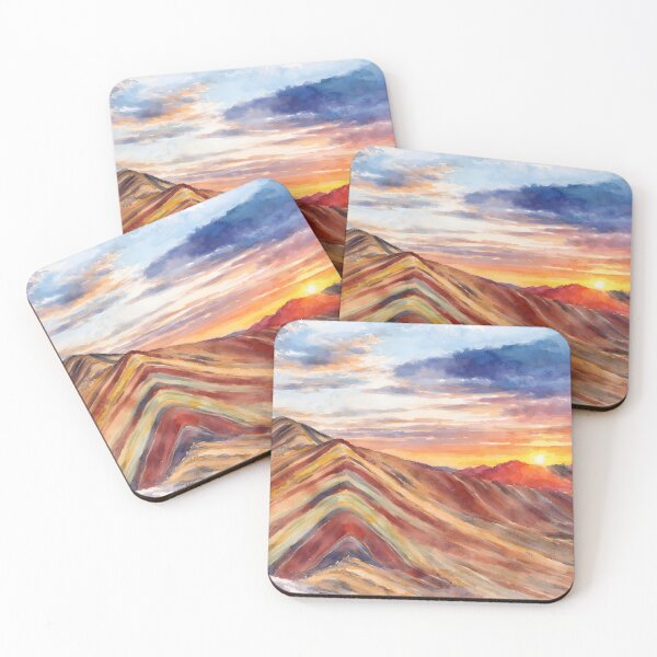 Item preview, Rainbow Mountain (Vinicunca, Peru) designed and sold by HOMETOWN86.