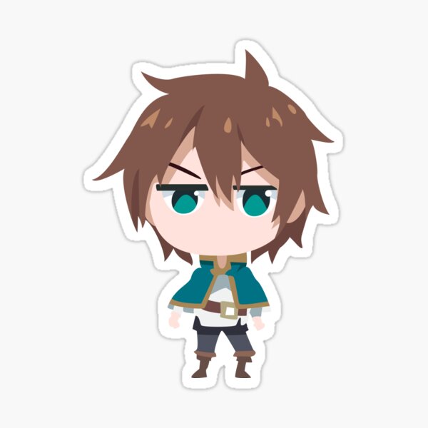 Satou Kazuma Stickers for Sale