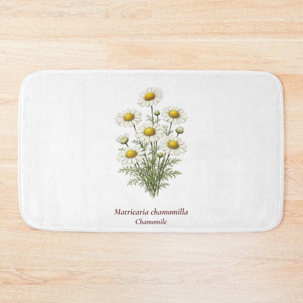 Item preview, Chamomile Botanical T-Shirt | Matricaria chamomilla Vintage Illustration | Herb Lover Gift designed and sold by Panom Suavichien.