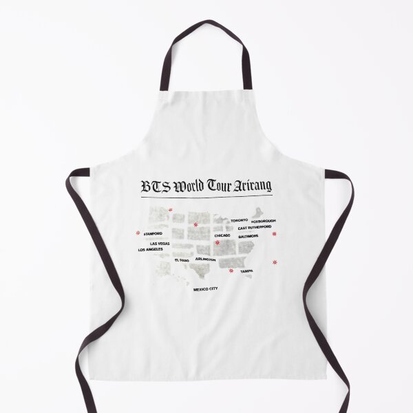Item preview, BTS Arirang World Tour North America Dates Graphic designed and sold by moamaxshop.