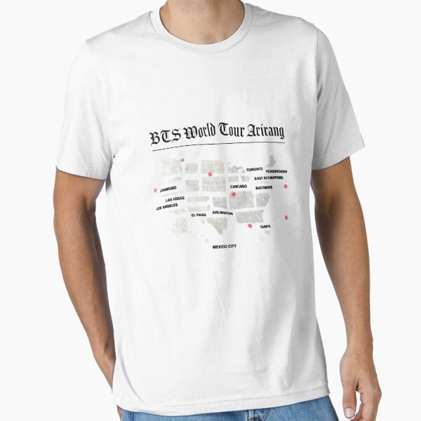 Bts World Tour T-Shirts for Sale | Redbubble