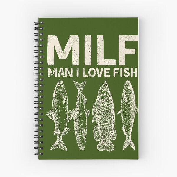 Item preview, MILF Man I Love Fish, Funny Fishing Gift, Vintage 90s Meme , Retro Style Y2K Fish Graphic Weirdcore Humor  designed and sold by KiTiStudio.