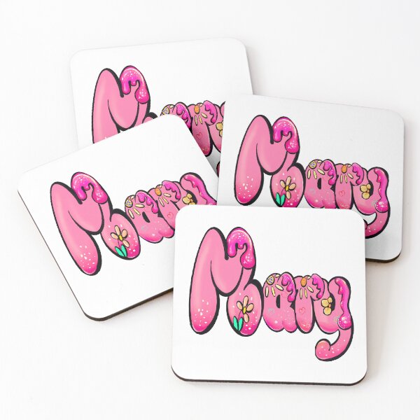 Item preview, Mary popular girls first name in pink Personalized personalised customised name Mary  designed and sold by Artonmytee.