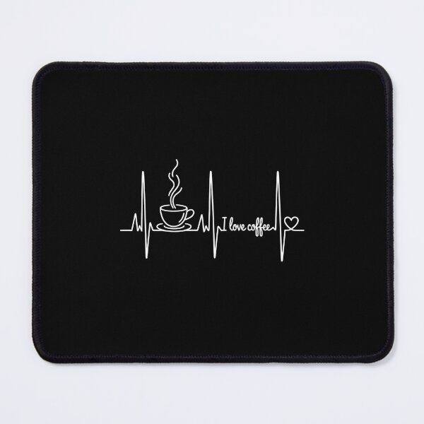 Item preview, Coffee Lover I love coffee Heartbeat designed and sold by IdunayaStore.