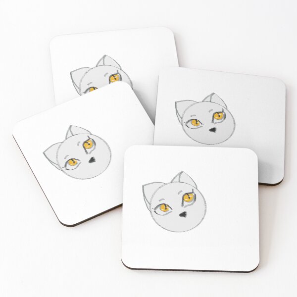 Item preview, Cat with yellow eyes designed and sold by Kalhanne.