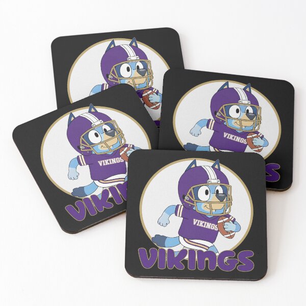 Item preview, Bluey Minnesota Vikings Game Day M10177  designed and sold by MarceloBozzano.