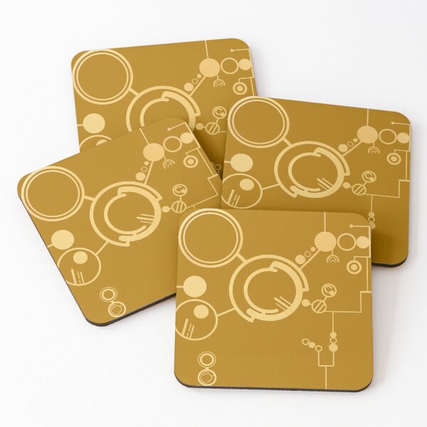 Item preview, Golden Geometric Connections  designed and sold by JaygiesDesign.
