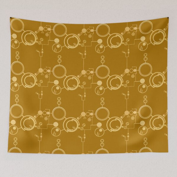 Item preview, Golden Geometric Connections  designed and sold by JaygiesDesign.