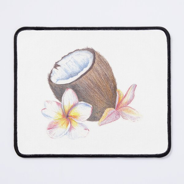 Item preview,  Coconut and Hibiscus Flowers designed and sold by Litchiz.