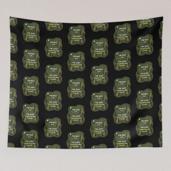 Item preview, I'm not lost. I'm just exploring the woods | Golf designed and sold by SocialStaticz.