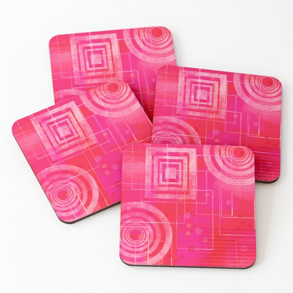 Item preview, Pink and Red Abstract designed and sold by Andrew  Hitchen.
