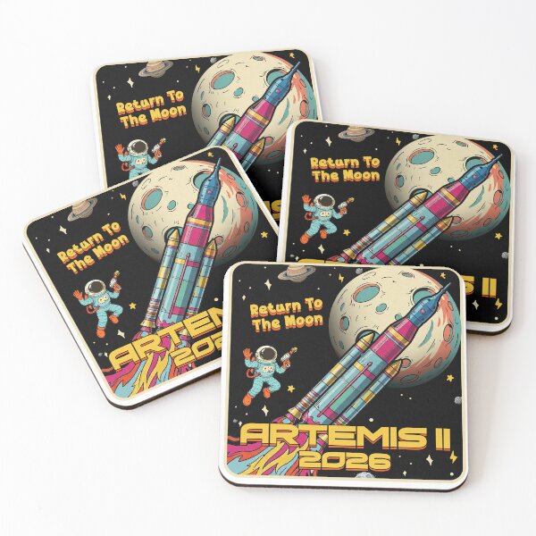 Item preview, Artemis II Moon Mission  designed and sold by TeesqueDesign.