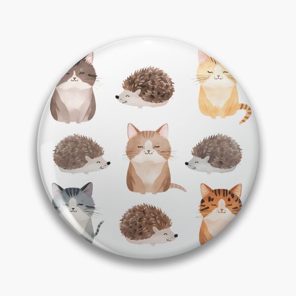 Item preview, Cats and hedgehogs designed and sold by uunaa.