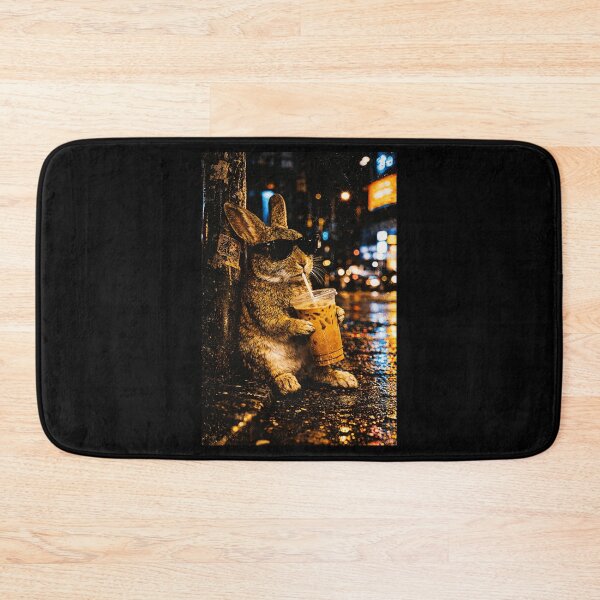 Item preview, Rabbit Iced Coffee Sunglasses Animal Lover designed and sold by QuentinHarrow.