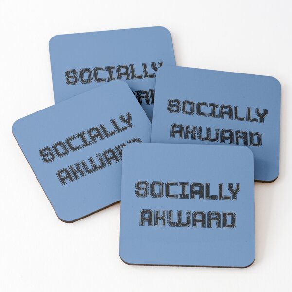 Item preview, Socially Akward designed and sold by QukiDesign.