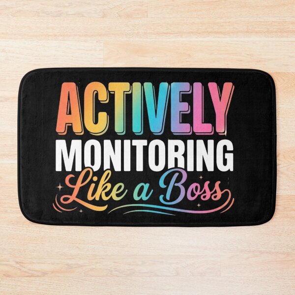 Item preview, Actively Monitoring Like A Boss Teacher Test Day Shirt, School Testing Day Shirt, You Got This Shirt, I Believe In You Shirt, Rock The Test designed and sold by THREE LITTLE BEANS.
