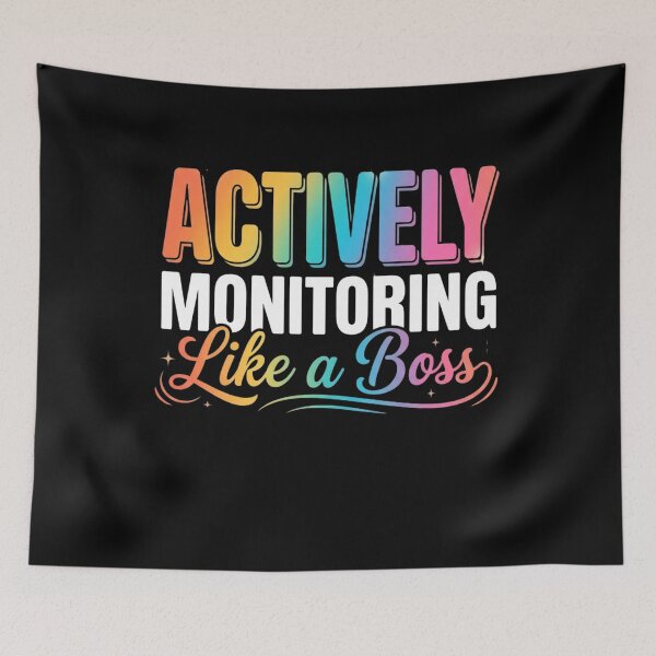 Item preview, Actively Monitoring Like A Boss Teacher Test Day Shirt, School Testing Day Shirt, You Got This Shirt, I Believe In You Shirt, Rock The Test designed and sold by THREE LITTLE BEANS.