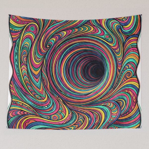 Item preview, Hypnotic Cosmic Vortex designed and sold by Hen-C-Art.
