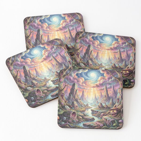 Item preview, Surreal Fantasy Forest with Mystic Light and Dreamlike Dark‑Whimsical Atmosphere designed and sold by FotoworldEdel.