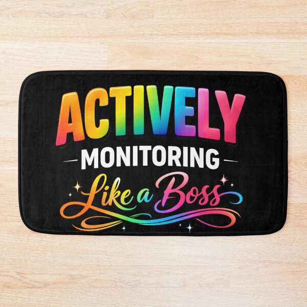 Item preview, Actively Monitoring Like A Boss Teacher Test Day Shirt, School Testing Day Shirt, You Got This Shirt, I Believe In You Shirt, Rock The Test designed and sold by THREE LITTLE BEANS.
