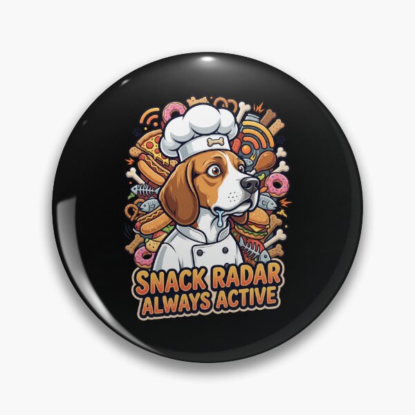 Item preview, Radar de snacks Beagle siempre activo Diseño divertido designed and sold by Tong4130.