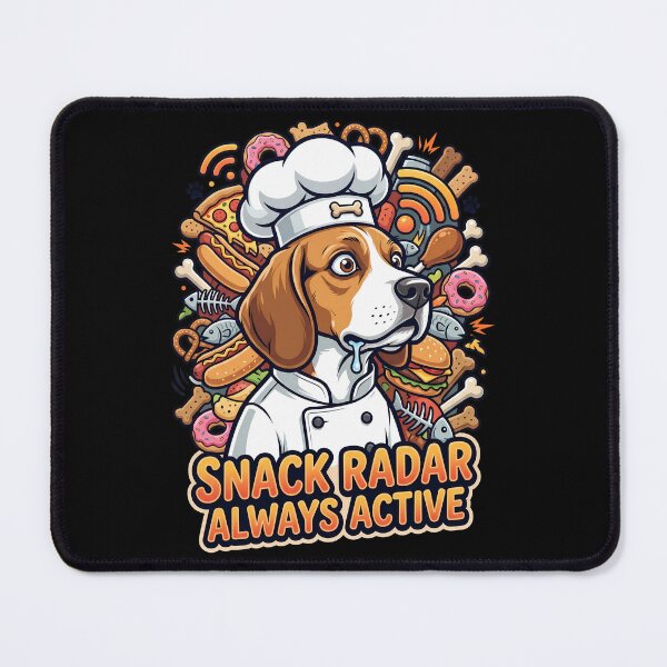 Item preview, Snack Radar Always Active Beagle Funny Design designed and sold by Tong4130.