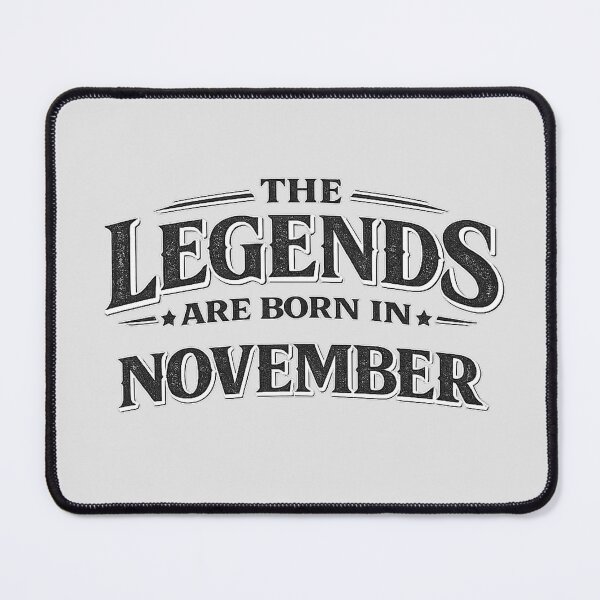 Item preview, The Legends Are Born In November – Bold Vintage Typography Design – November Birthday Gift designed and sold by Szapeee.