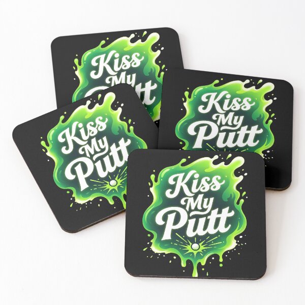 Item preview, Kiss my putt | Golf designed and sold by SocialStaticz.
