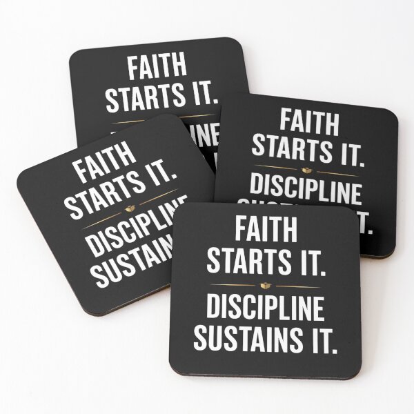 Item preview, Faith and Discipline – The Key to Lasting Fitness Results Shirt designed and sold by guchieworldcollection.