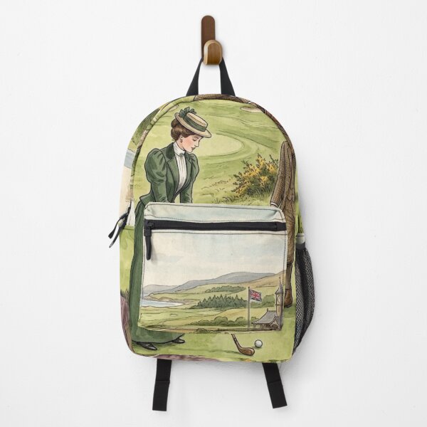 Item preview, Vintage Edwardian Female Golfer Classic Art designed and sold by MAGICKEY2024.