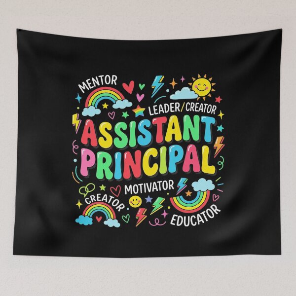 Item preview, Assistant Principal T-Shirt, Back To School Teacher Shirt, Assistant Principal Gift, Teacher Appreciation Gift, First Day Of School designed and sold by THREE LITTLE BEANS.