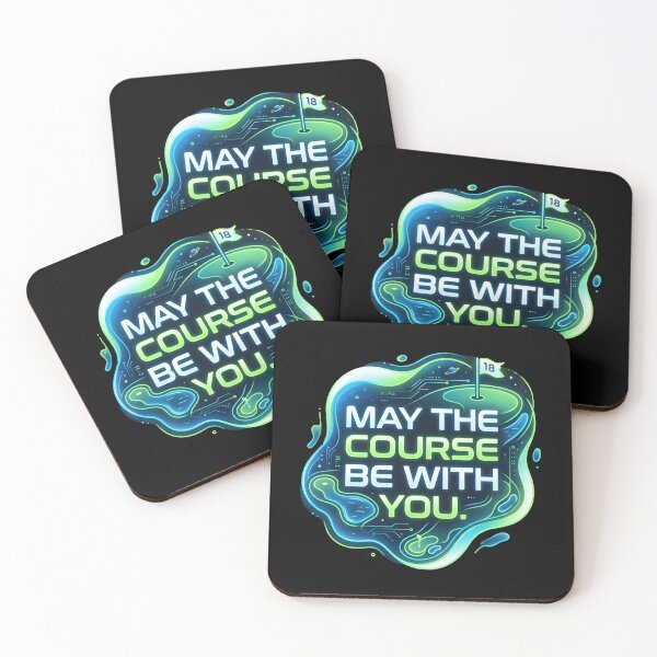 Item preview, May the course be with you | Golf designed and sold by SocialStaticz.