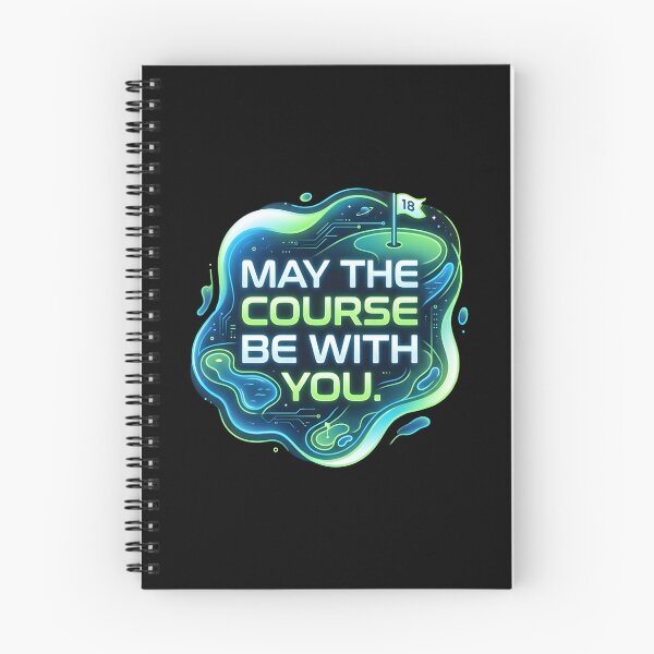 Item preview, May the course be with you | Golf designed and sold by SocialStaticz.