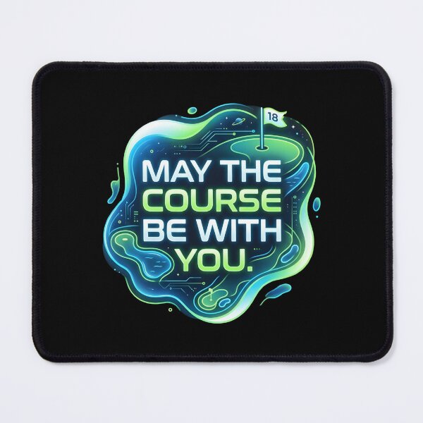 Item preview, May the course be with you | Golf designed and sold by SocialStaticz.