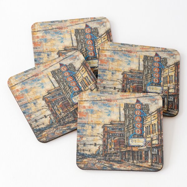 Item preview, Downtown Paris Texas designed and sold by JMcCordArt.