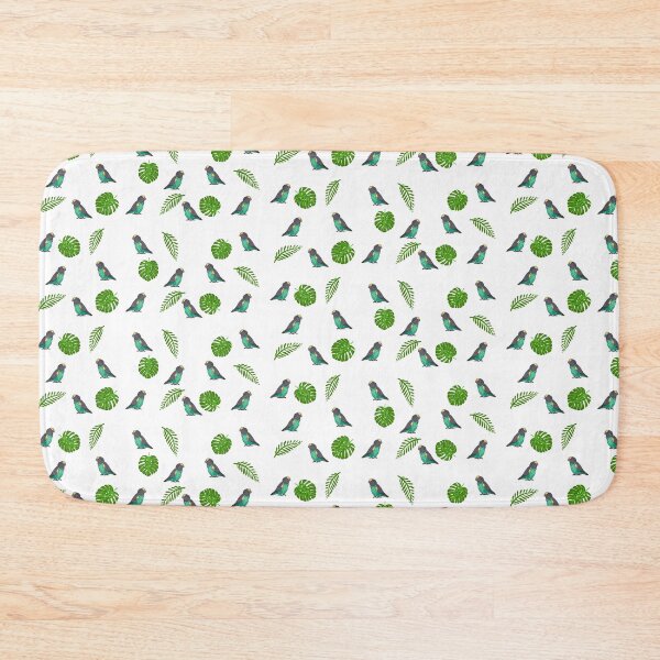 Item preview, Meyer’s parrots with leaves designed and sold by causebirbs.