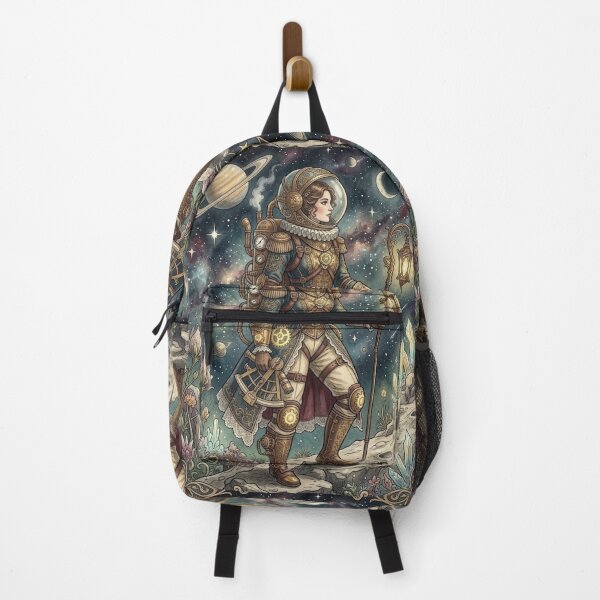 Item preview, Steampunk Astronaut Vintage Celestial Space Explorer designed and sold by MAGICKEY2024.