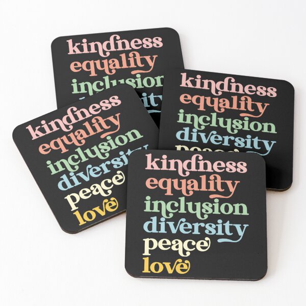 Item preview, Activist , Kindness Equality Inclusion Diversity Peace Love BLM designed and sold by MEMCATDESING.